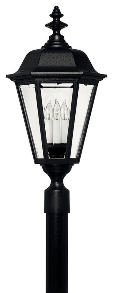 Hinkley Outdoor Manor House Post Top/ Pier Mount 1471BK