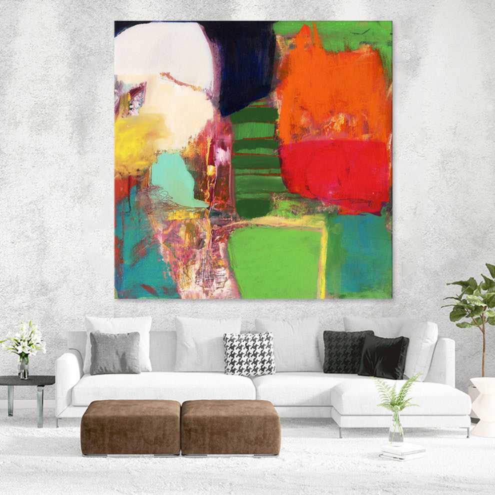 "Heart Chambers" Fine Art Giant Canvas Print, 54"x54"