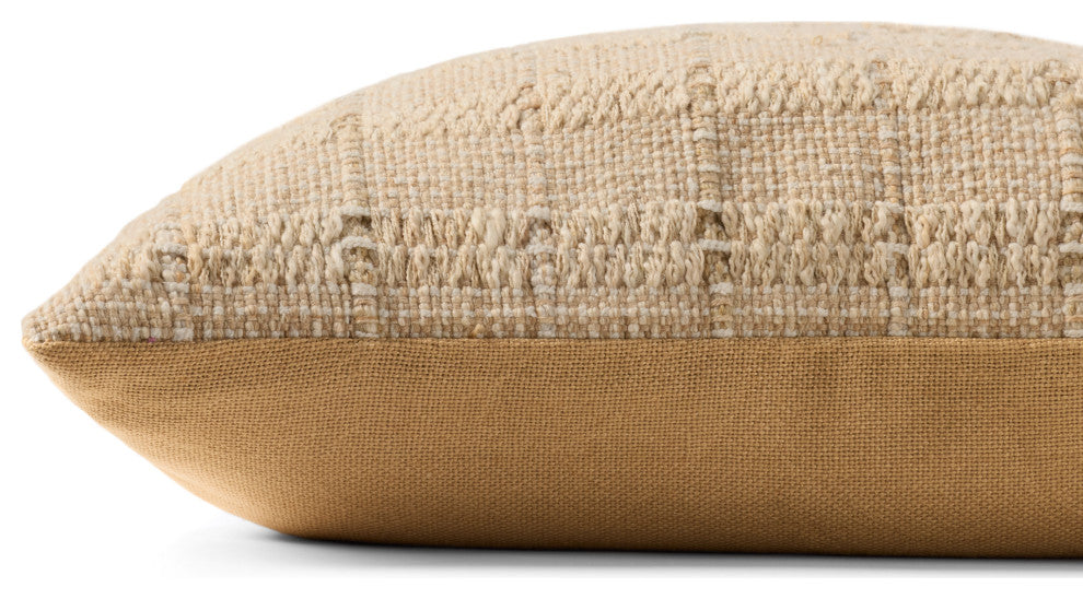 Loloi PLL0188 Tan 20" x 20" Cover WithPoly