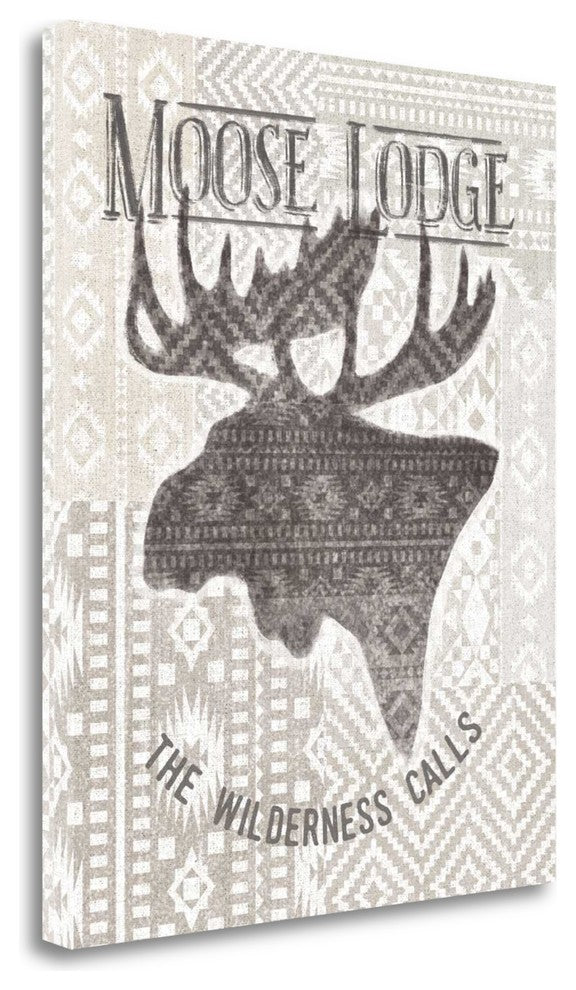 "Soft Lodge V" By Janelle Penner, Giclee Print on Gallery Wrap Canvas