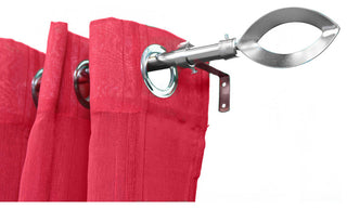 Extendable Curtain Rod Set 53 to 82 L -Diam