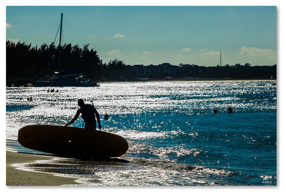 "Provo Boarding" Canvas Art by Yale Gurney, 19"x12"