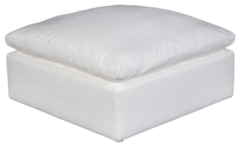 Terra Condo Ottoman Livesmart Fabric Cream