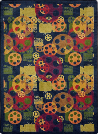 Any Day Matinee Rug, Blockbuster, 3'10"x5'4", Multicolored