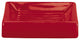 Luxury Porcelain Flash Bathroom Accessories, Soap Dish, Red