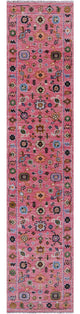 2' 7" X 12' 0" Turkish Oushak Handmade Wool Runner Rug - Q15904