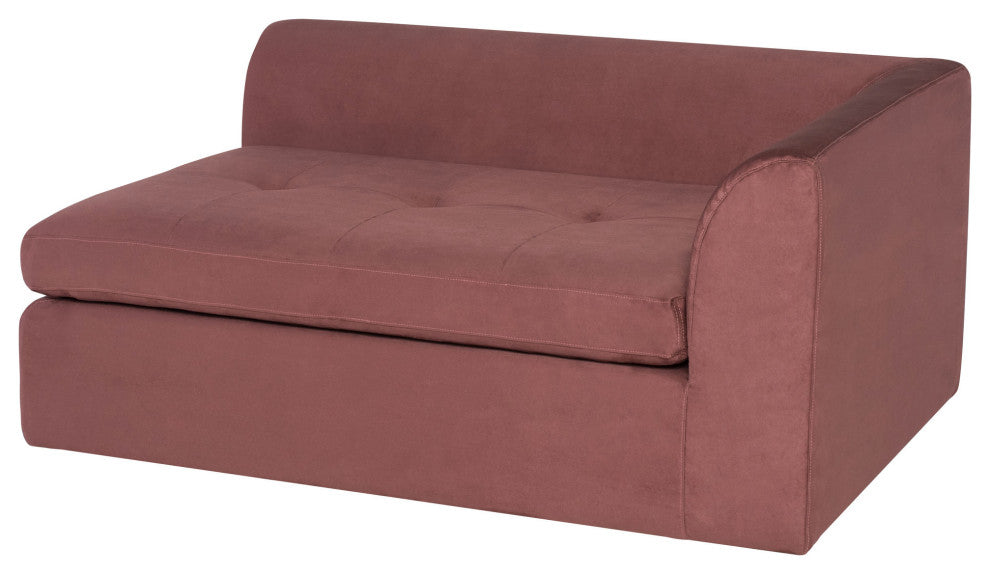 Lola Chianti Microsuede Fabric Modular Sofa, HGSN316