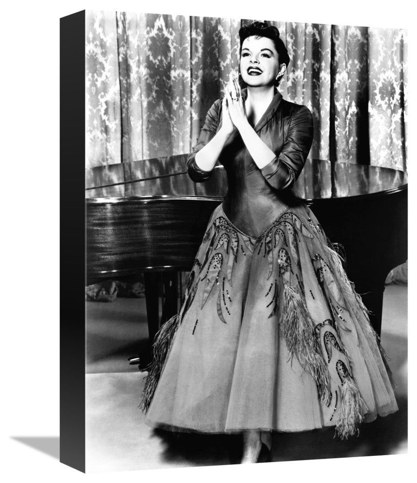 "Judy Garland" Stretched Canvas Giclee by Hollywood Photo Archive, 12"x16"