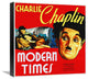"Modern Times, 1936" Stretched Canvas Giclee by Hollywood Photo Archive, 16"x16"