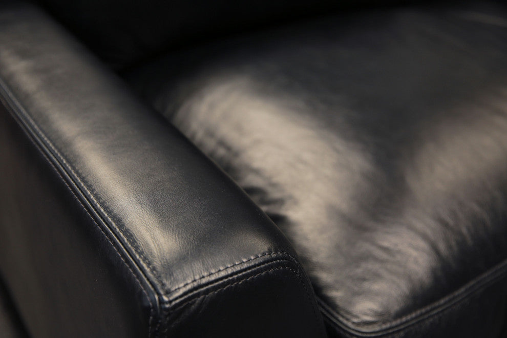 Skyline 100% Top Grain Leather Americana Sofa