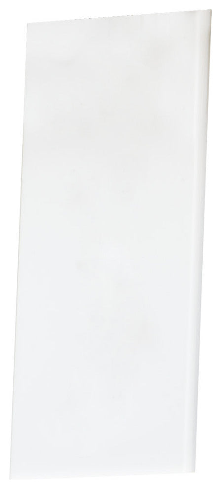 Maxim 53622 5" Tall Blank Full Tile House Number - White