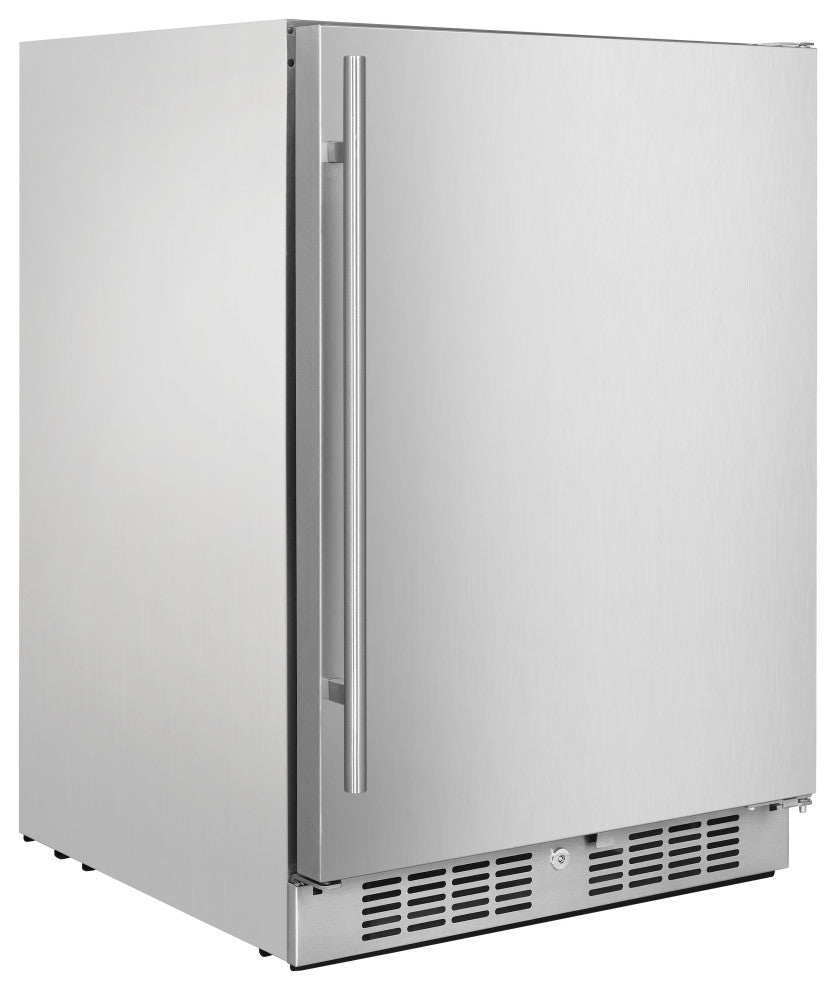 Titan 24" 5.6 Cu Ft Built-In Outdoor Refrigerator, Stainless Steel