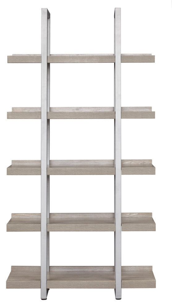 K102 Open Bookcase, Gray