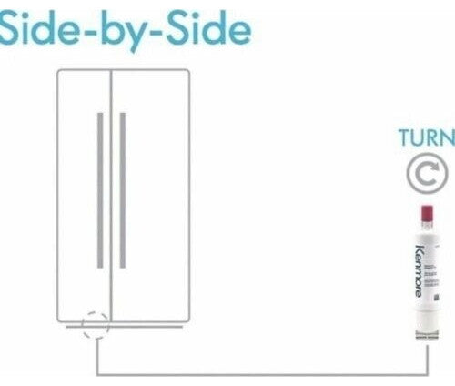 1 PACK Kenmore 9085 46-9085 Replacement Refrigerator Water Filter 46-9010
