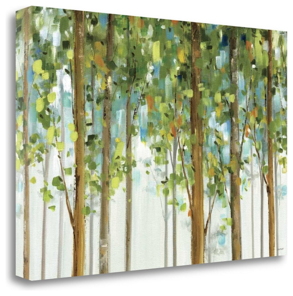 "Forest Study I Crop" By Lisa Audit, Giclee Print on Gallery Wrap Canvas