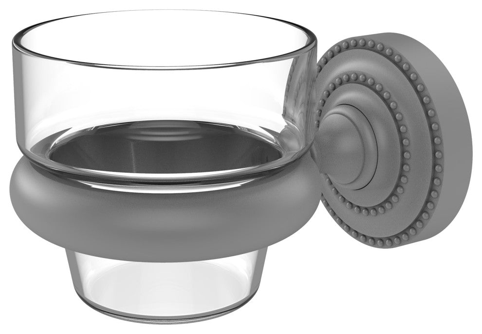 Dottingham Wall Mounted Votive Candle Holder, Matte Gray