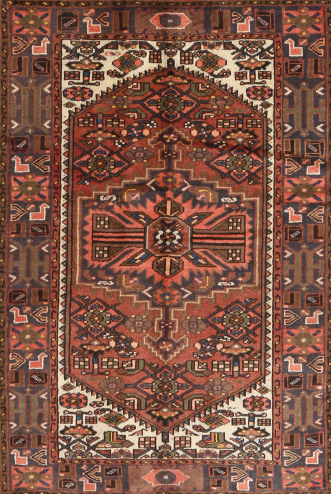 Ahgly Company Indoor Rectangle Traditional Area Rugs, 2' x 4'