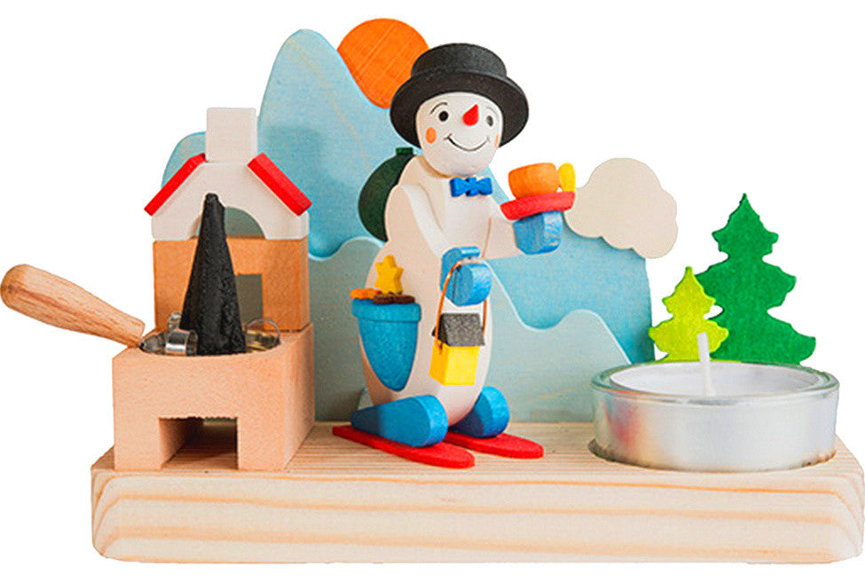Graupner Tea Candle Holder- Snowman
