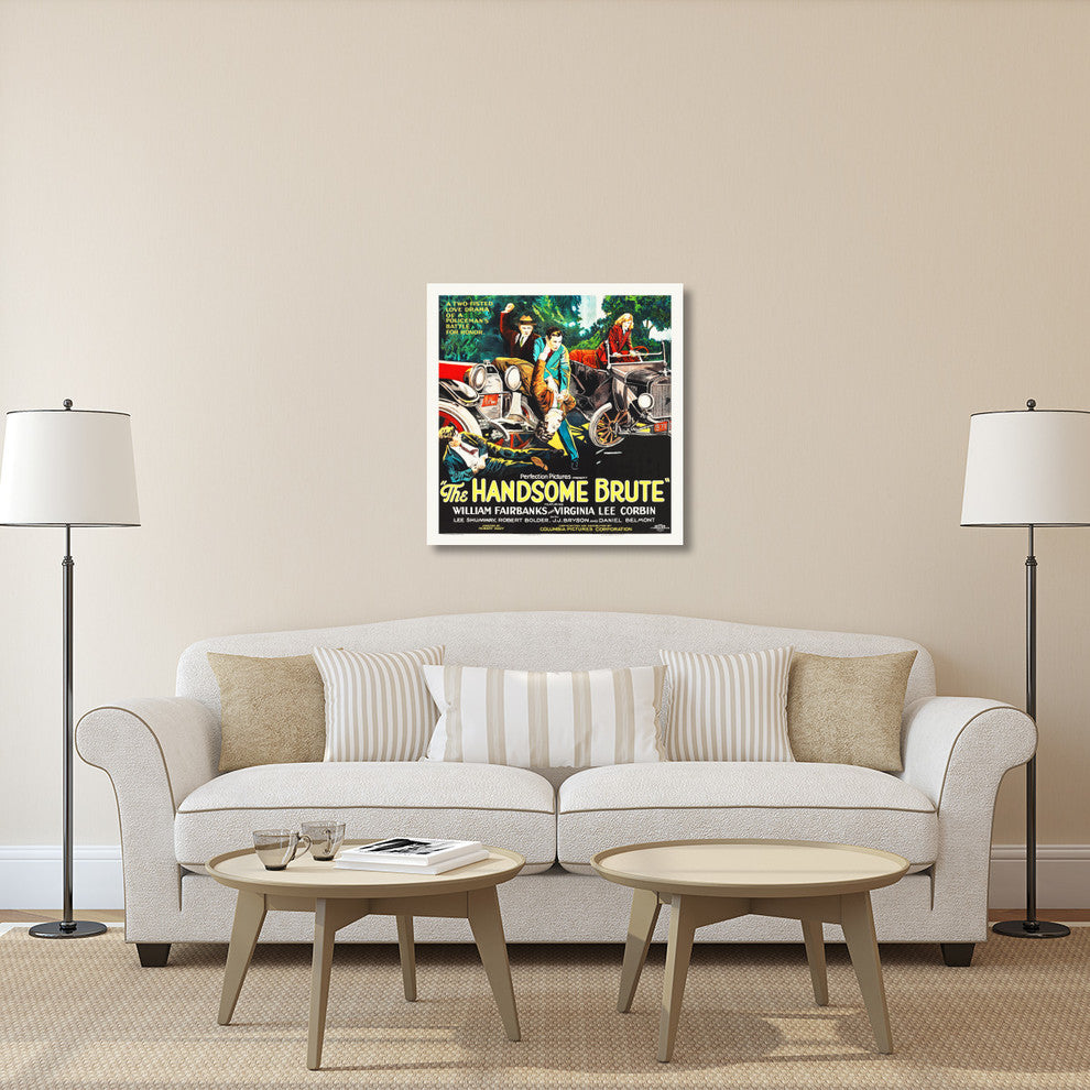 "The Hamdsome Brute, 1925" Canvas by Hollywood Photo Archive, 35x36"
