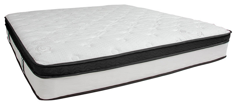 King Bed Frame and Mattress Set