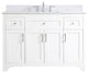 Elegant Decor Moore Bathroom Vanity White