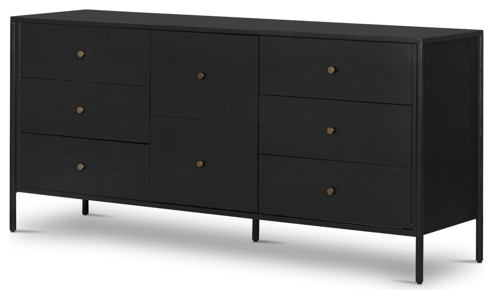 Soto 8 Drawer Dresser-Black