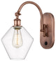 Innovations 518-1W-AC-G652-8-LED 1-Light Sconce, Antique Copper