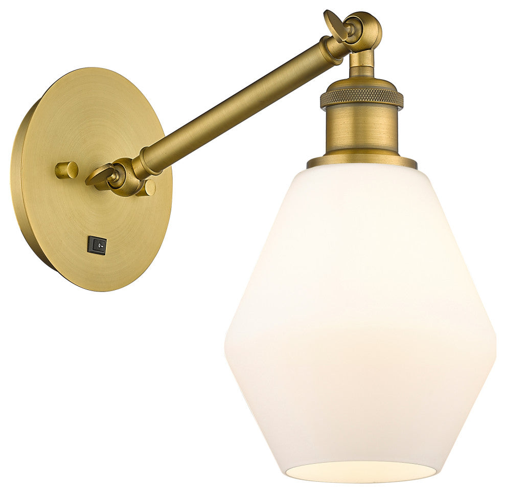 Innovations 317-1W-BB-G651-6 1-Light Sconce, Brushed Brass