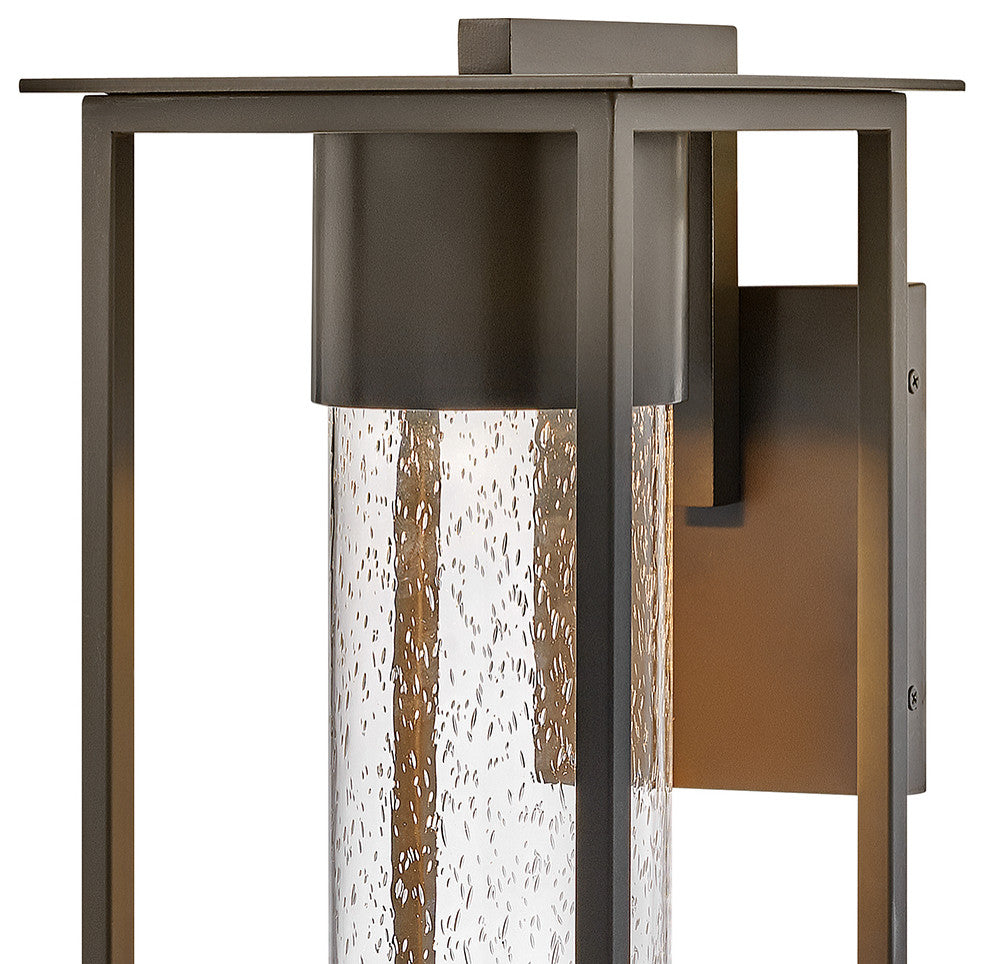 Hinkley Coen Large Wall Mount Lantern, Oil Rubbed Bronze