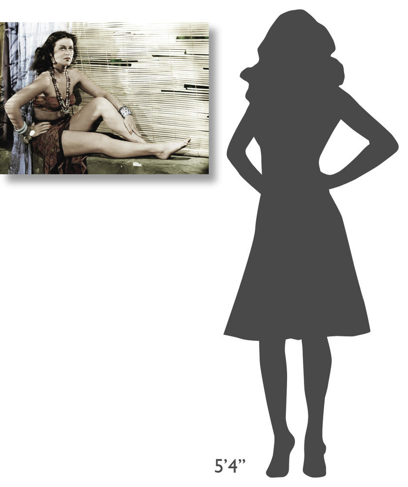 "Hedy Lamarr" Stretched Canvas Giclee by Hollywood Photo Archive, 30x22"