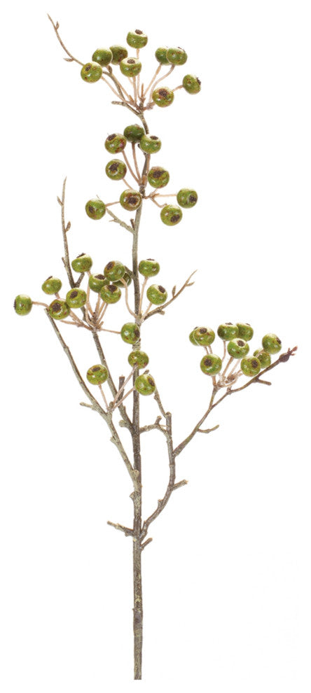 Winter Berry Pod Spray, Set of 12