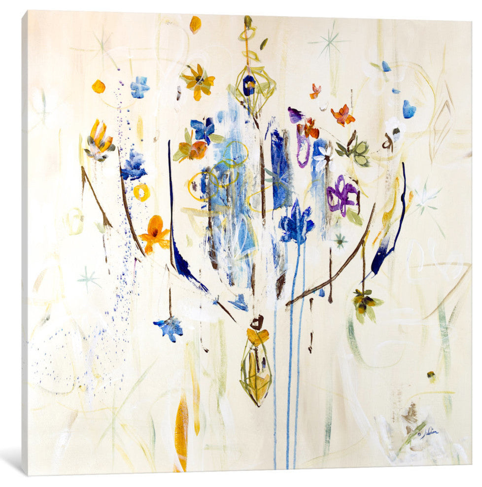 "Natural Chandelier II" by Julian Spencer, 26x26x1.5
