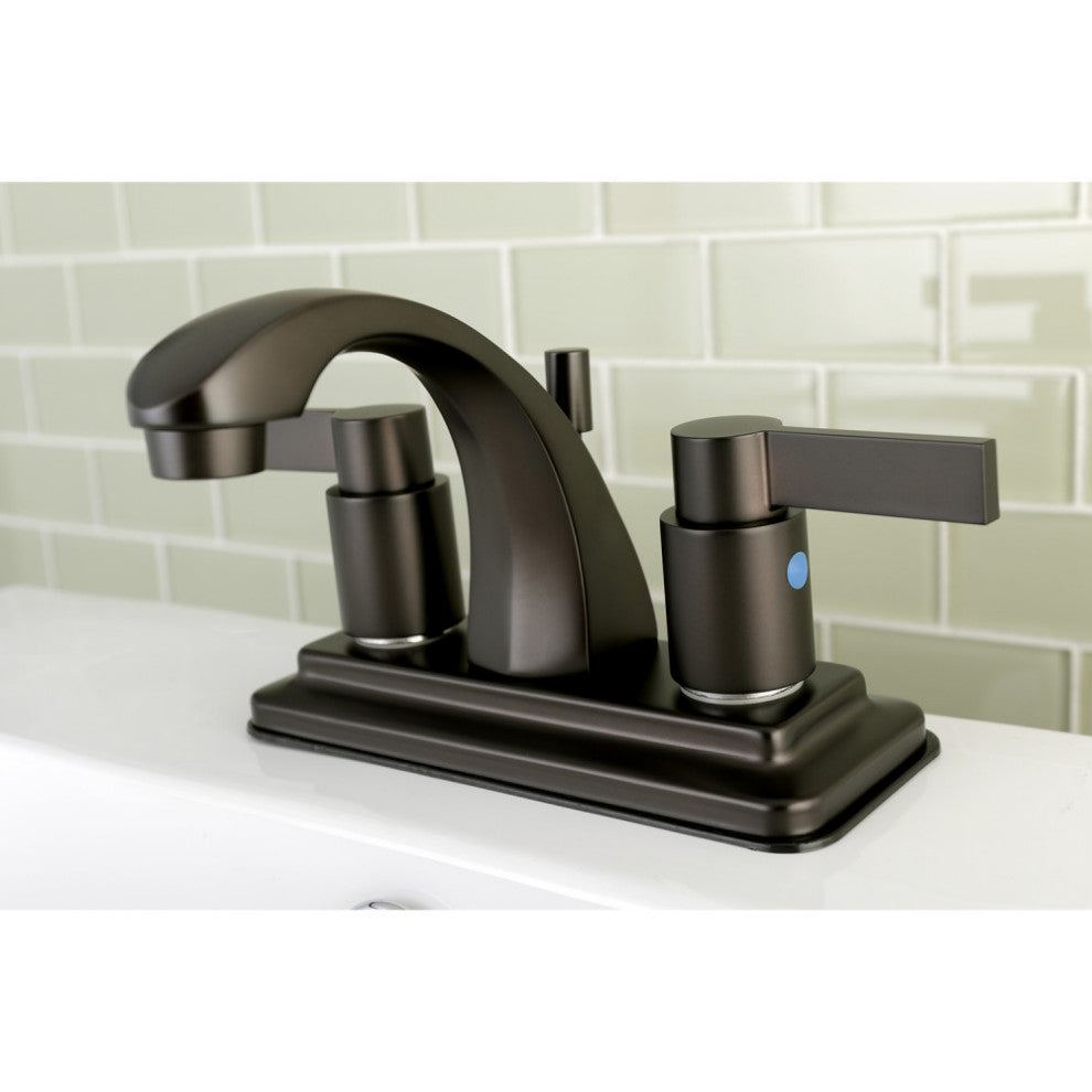 Kingston Brass 4" Centerset Bathroom Faucet, Oil Rubbed Bronze
