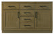 Home Living 54" Double Bathroom Vanity, Chestnut Brown