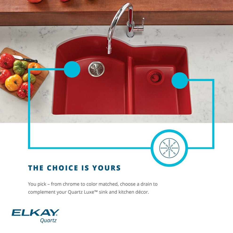 LKQS35RT Drain Fitting with Removable Basket Strainer and Stopper Ricotta