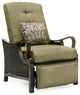 Saratoga Outdoor Luxury Recliner, Vintage Meadow