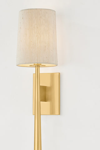 Hudson Valley Lighting Bridgeton Wall Sconce, Aged Brass