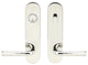 Cologne Lever, Tubular Entry, Single Cylinder, RH, Polished Stainless Steel