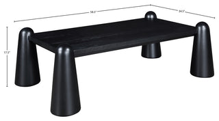 Wyndham Coffee Table, Black