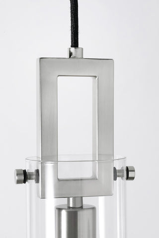 Houston Pendant Light, Satin Nickel, 4, Med Base Pendant