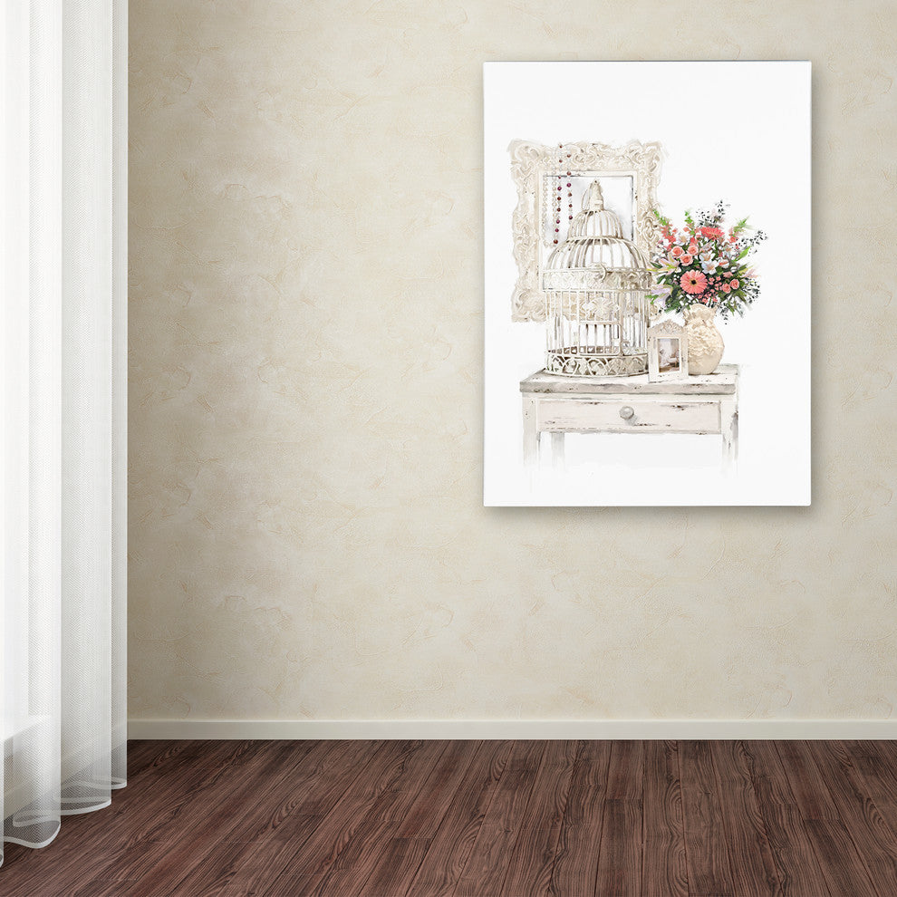 The Macneil Studio 'Birdcage II' Canvas Art, 19"x14"