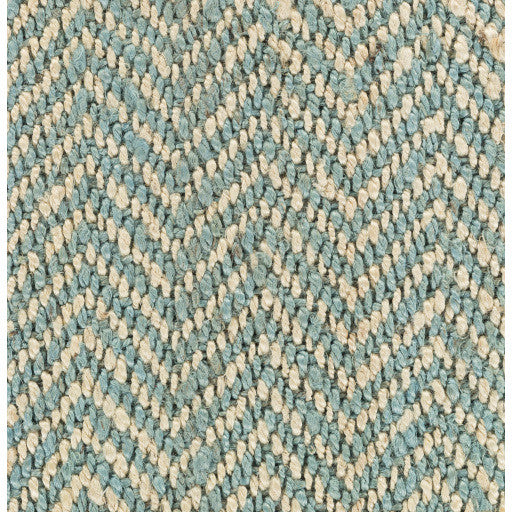 Surya Reeds REED-802 5'x8' Rug, Aqua/Cream