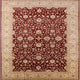 Ahgly Company Indoor Square Mid-Century Modern Area Rugs, 8' Square
