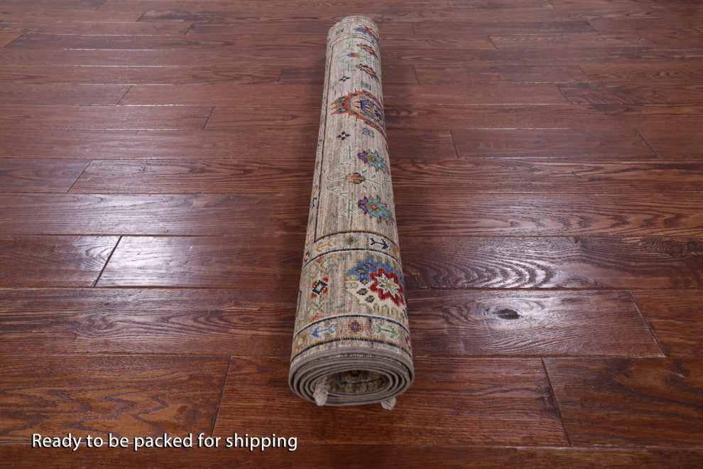 3' 9" X 5' 9" Persian Handmade Wool Rug - Q12355
