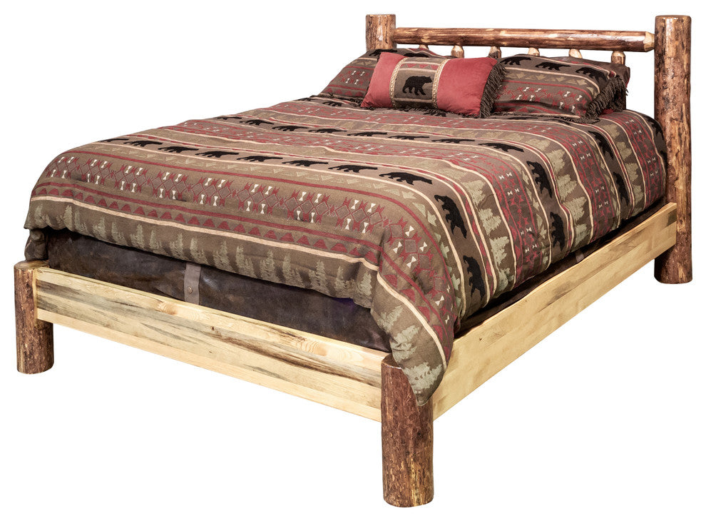 Glacier Country Collection Platform Bed, Full