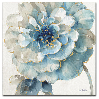 Lisa Audit 'Indigold VII' Canvas Art, 14"x14"