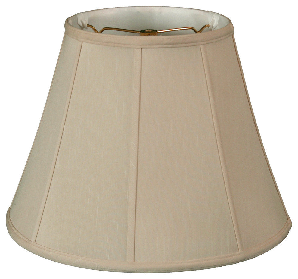 Royal Designs Empire Lamp Shade, Beige, 9"