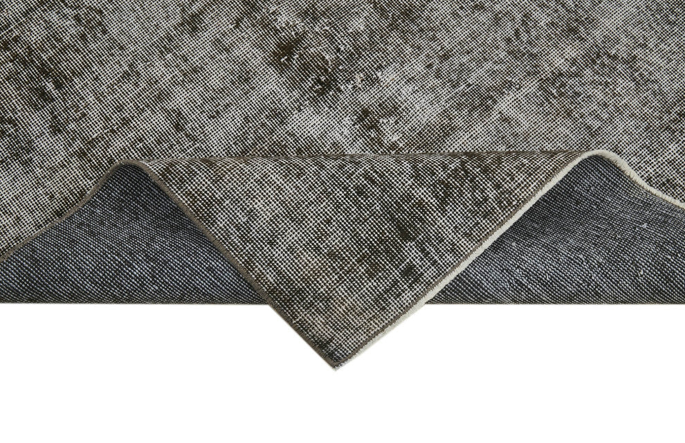 Rug N Carpet - Handmade Oriental 3' 7'' x 6' 9'' Unique Over-dyed Rug