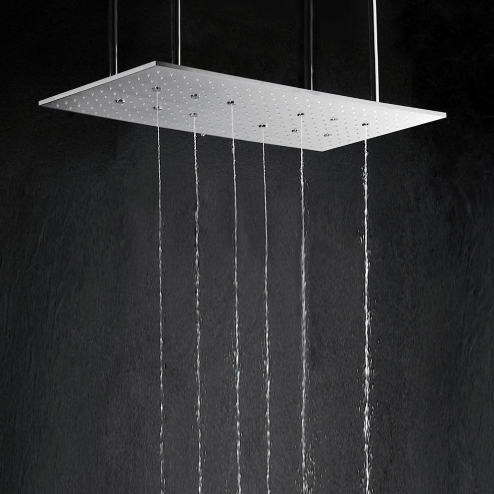 Verona Temperature Controlled LED Shower System
