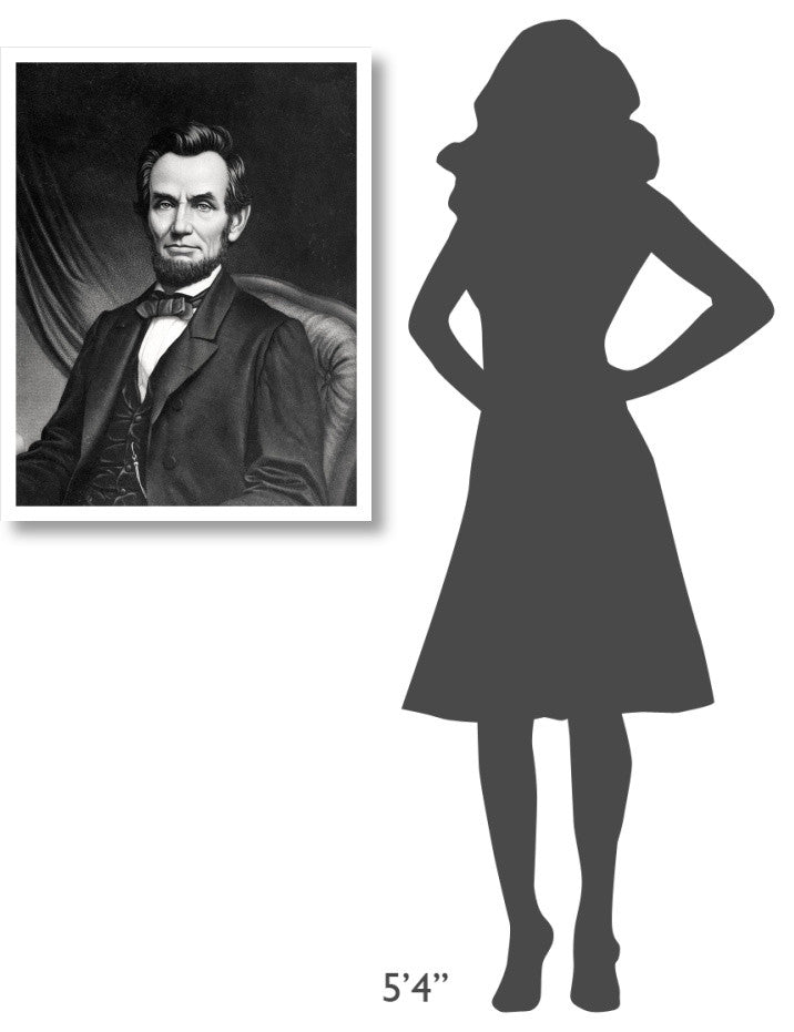 "Abraham Lincoln" Digital Paper Print by Unknown, 25"x32"